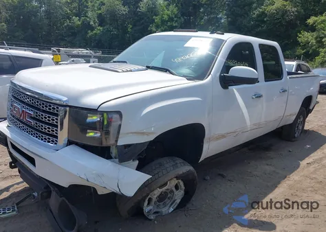 2011 GMC Sierra 2500Hd Denali from USA, damaged, VIN 1GT125C85BF191217